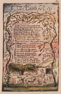 無垢と経験の歌、プレート24、 作： William Blake